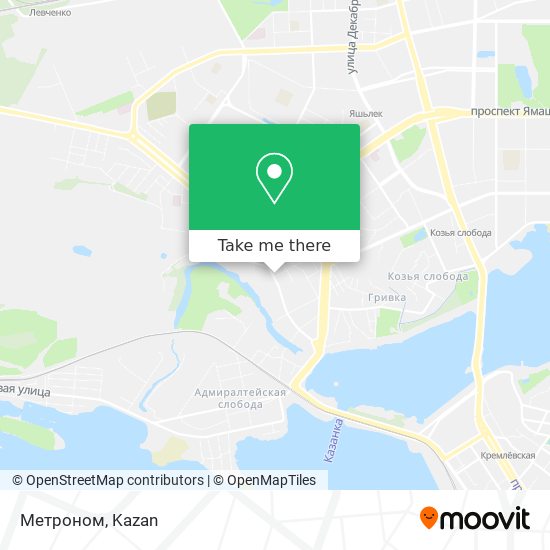 Метроном map