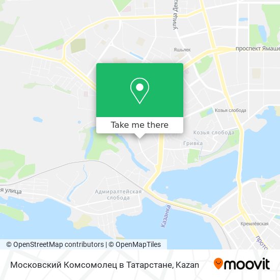 Московский Комсомолец в Татарстане map