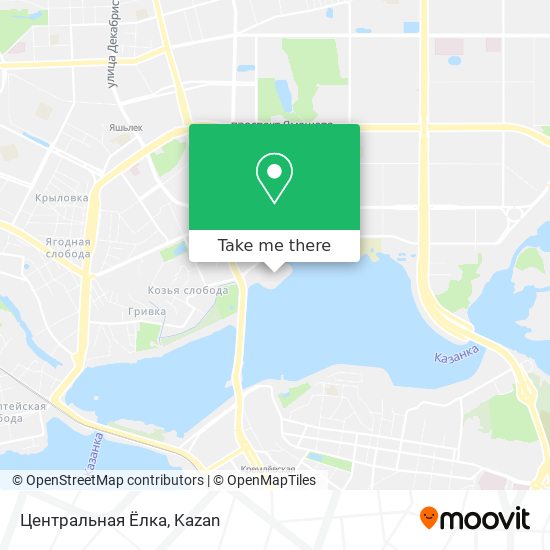 Центральная Ёлка map