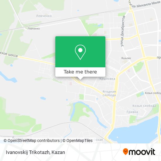 Ivanovskij Trikotazh map