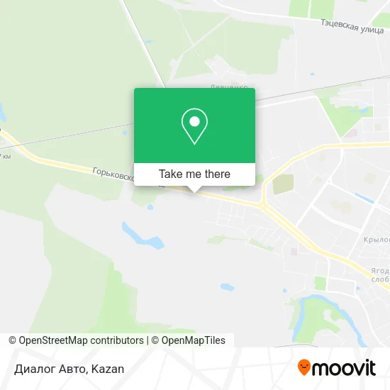 Диалог Авто map