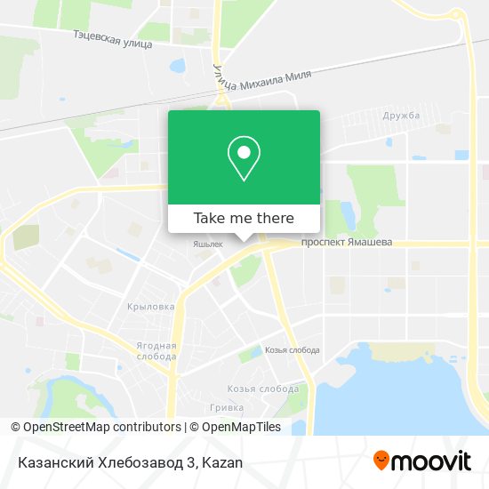 Казанский Хлебозавод 3 map