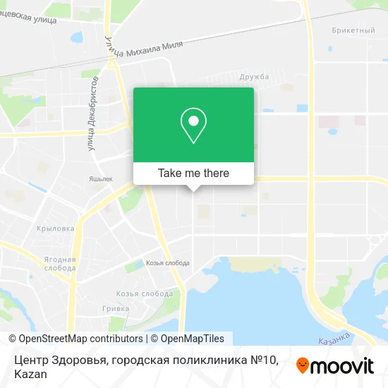 Центр Здоровья, городская поликлиника №10 map