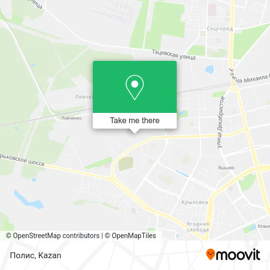 Полис map
