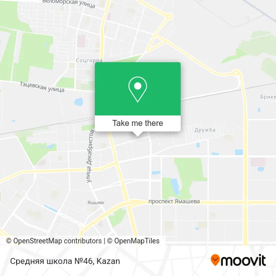Средняя школа №46 map