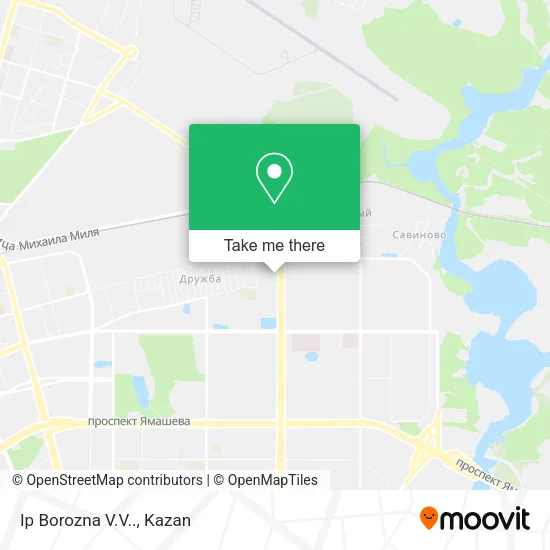Ip Borozna V.V.. map
