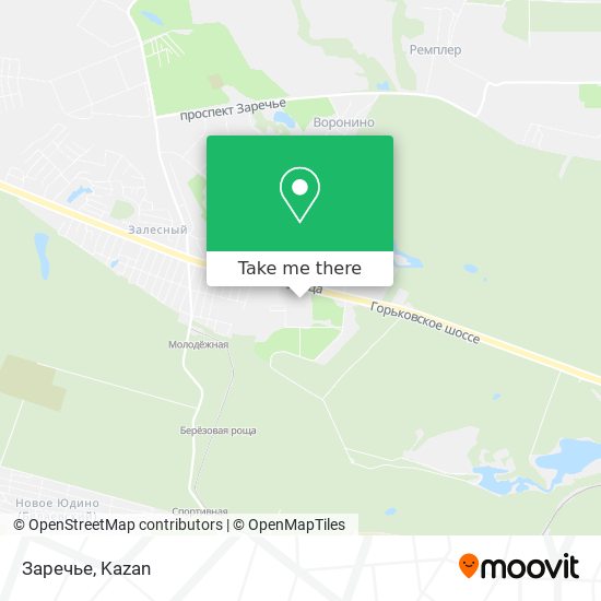 Заречье map