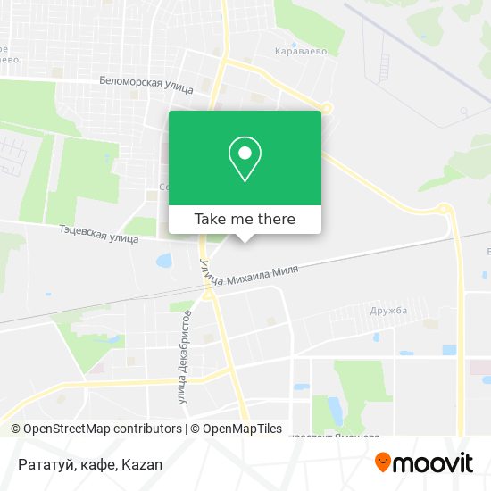 Рататуй, кафе map
