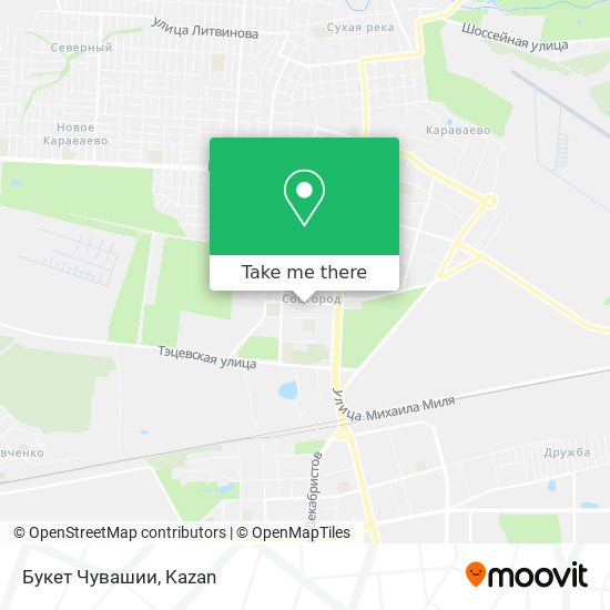 Букет Чувашии map