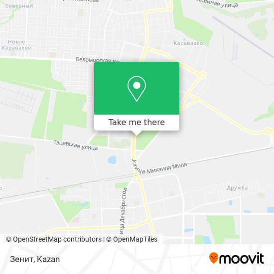 Зенит map