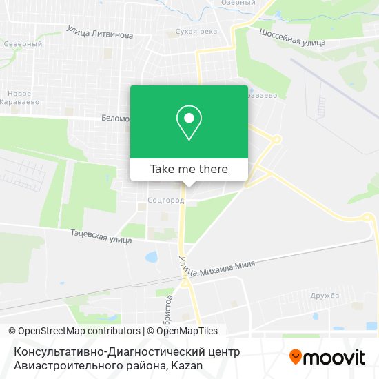 Консультативно-Диагностический центр Авиастроительного района map