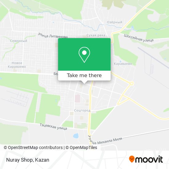 Nuray Shop map