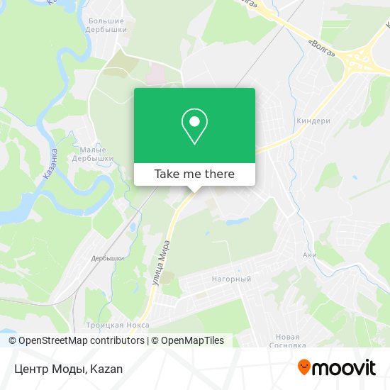Центр Моды map