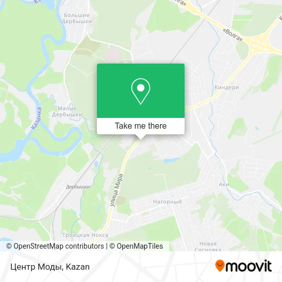 Центр Моды map