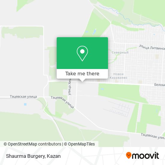 Shaurma Burgery map