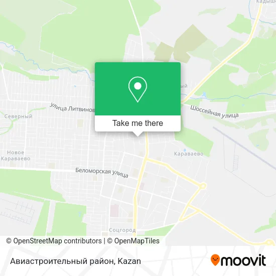 Авиастроительный район map