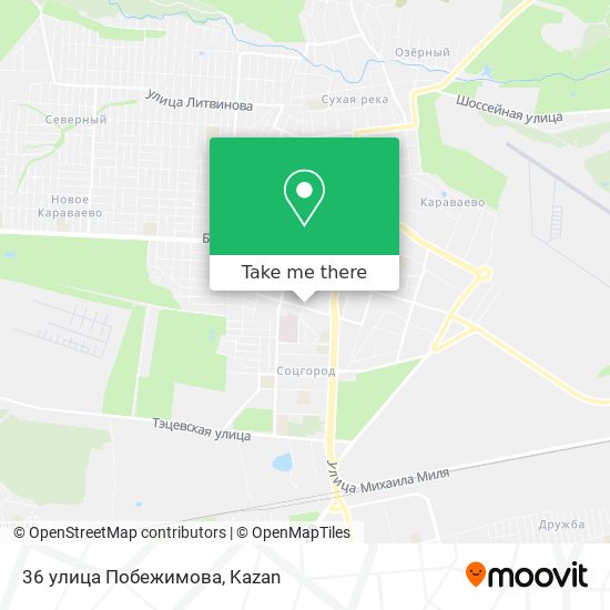 36 улица Побежимова map