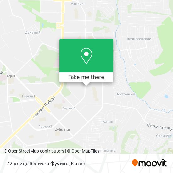 72 улица Юлиуса Фучика map