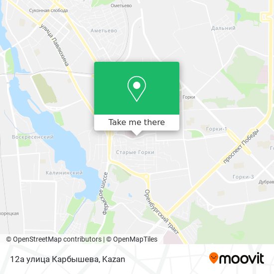 12а улица Карбышева map