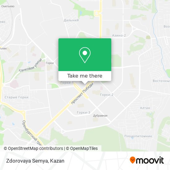 Zdorovaya Semya map
