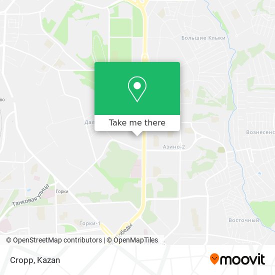 Cropp map
