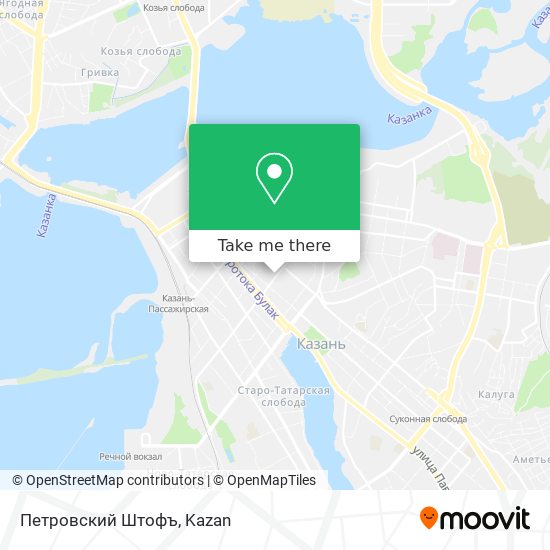 Петровский Штофъ map