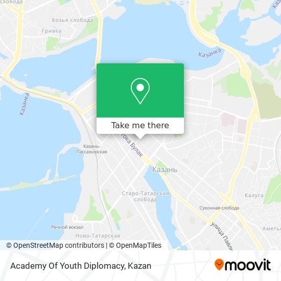 Academy Of Youth Diplomacy map