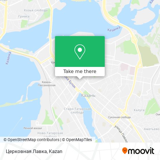 Церковная Лавка map