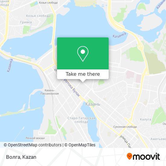 Волга map