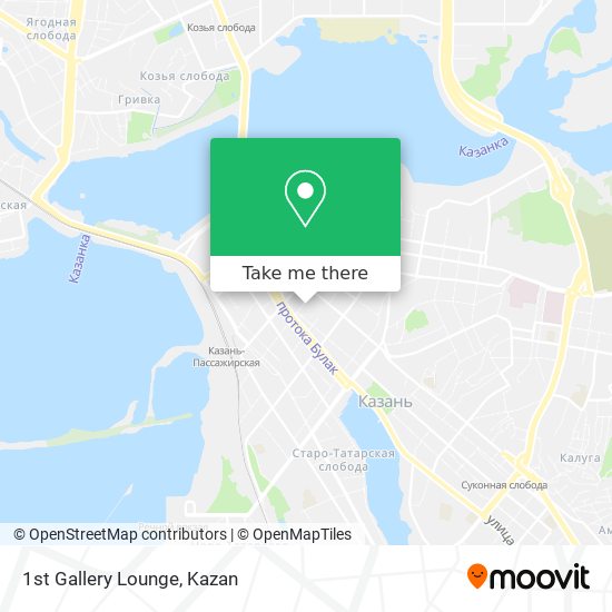 1st Gallery Lounge map