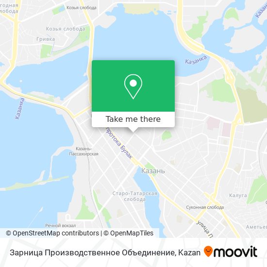 Зарница Производственное Объединение map