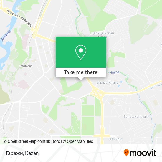 Гаражи map