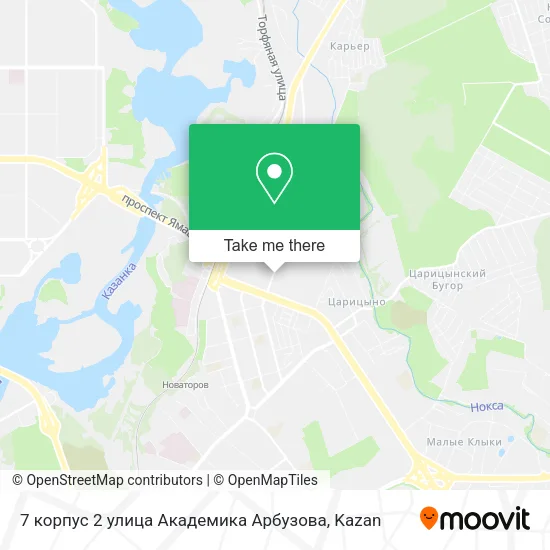 7 корпус 2 улица Академика Арбузова map