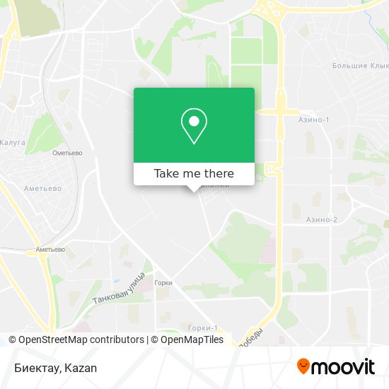 Биектау map