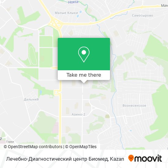 Лечебно-Диагностический центр Биомед map