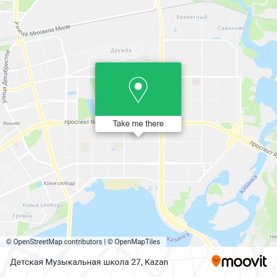 Детская Музыкальная школа 27 map