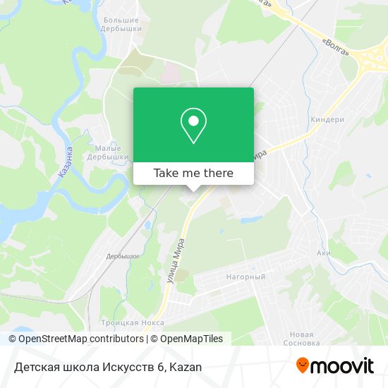 Детская школа Искусств 6 map