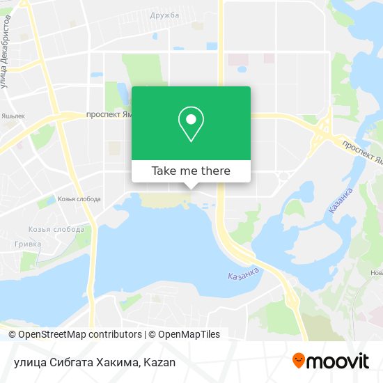 улица Сибгата Хакима map