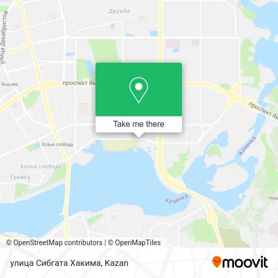 улица Сибгата Хакима map