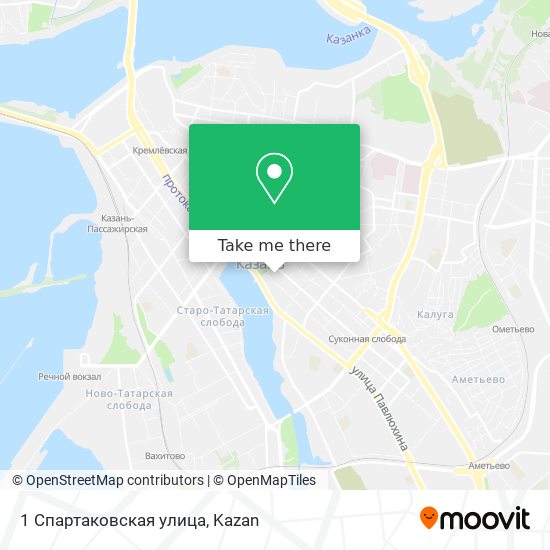 1 Спартаковская улица map
