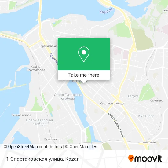 1 Спартаковская улица map