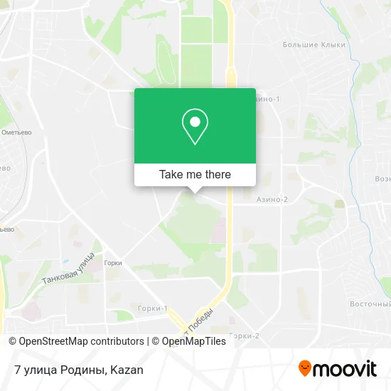 7 улица Родины map