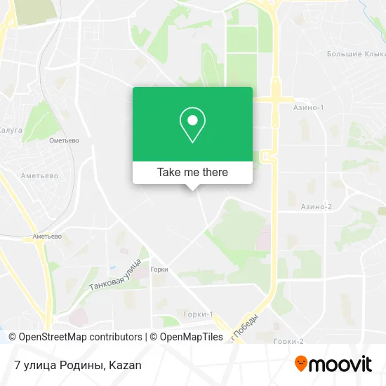 7 улица Родины map