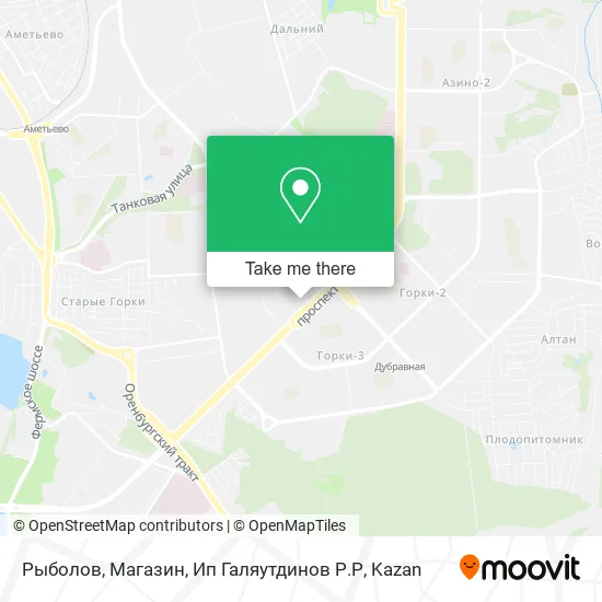 Рыболов, Магазин, Ип Галяутдинов Р.Р map