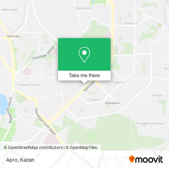 Арго map