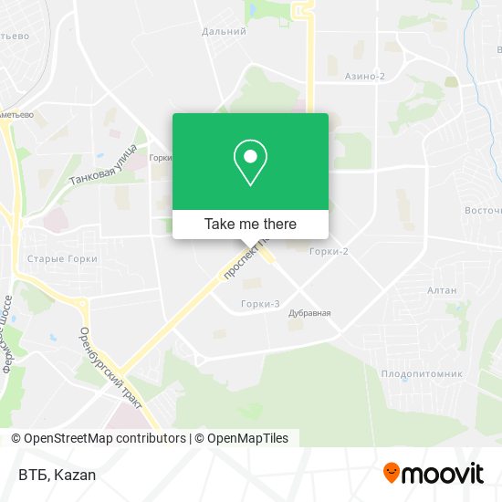 ВТБ map