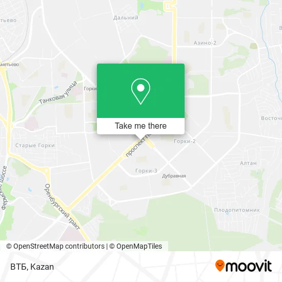 ВТБ map