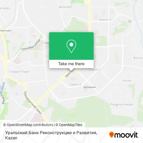 Уральский Банк Реконструкции и Развития map
