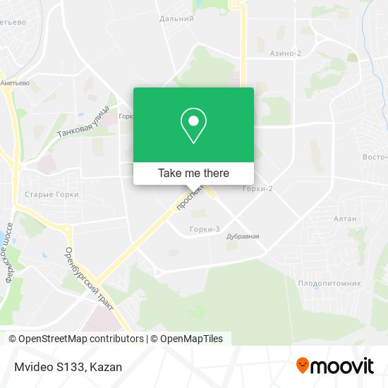 Mvideo S133 map