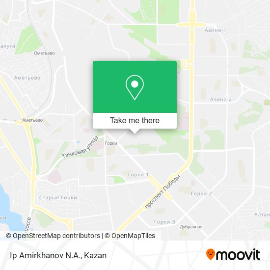 Ip Amirkhanov N.A. map